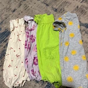 Set of Baby Rompers in Various Colors